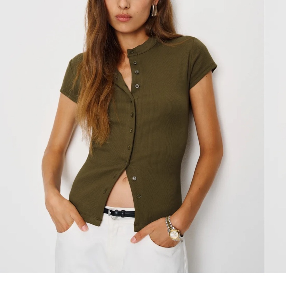 Reformation RaelynnButton-Up Women's Top